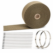 TuhooMall titanium wrap roll front view showing kit contents and compact packaging benefit