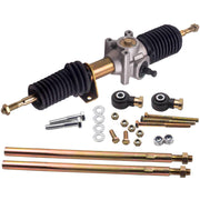 Tuningsworld front view of rack and pinion showing fitment benefit