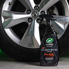 Turtle Wax close-up of spray nozzle and texture highlighting easy application