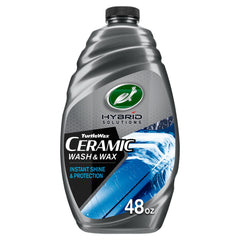 Turtle Wax bottle front label showing product name and benefits