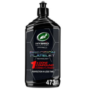 Turtle Wax bottle front packaging showing product and size, clear label benefit