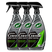 Turtle Wax front label showing product name and pack for clear identification and confidence