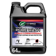 Turtle Wax Pure Wash front bottle showing product and size benefit