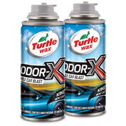 Turtle Wax front packaging showing two cans and fresh scent benefit
