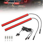 Turvysen front view of 11-inch LED bar showing clear signal and safety