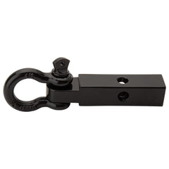 TUSK close-up of 1/2 inch steel recovery shackle and powder coat finish highlighting durability