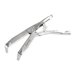 TUSK clutch holding tool front view showing adjustable arms and durable frame benefit safety