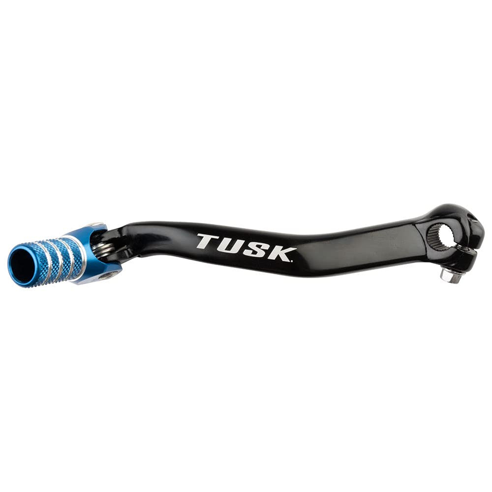 TUSK folding shift lever front profile showing fit and 1 inch longer reach benefit