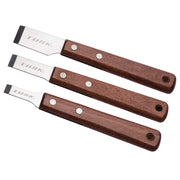 TUSK gasket scraper kit front view showing three blade sizes for fast gasket removal