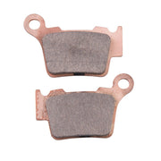 TUSK rear brake pad front view showing shape and fitment, ensures correct replacement