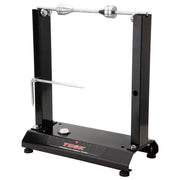 TUSK stand front view showing full unit and benefits of accurate balancing