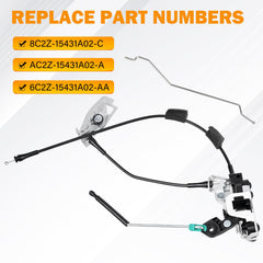 Tutor Auto cable and rod detail demonstrating smooth movement and reliability