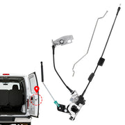 Tutor Auto front view of rear right door latch showing secure design and fit