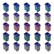 Tuxihapp front box assembly showing all fuses and clear labeling for quick selection