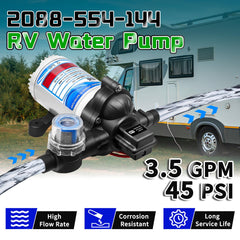 TWERE pump side profile highlighting heat-dissipating front cover benefit