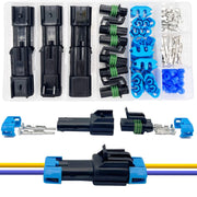 Twippo front packaging showing six weather pack connector sets and kit contents for quick repairs