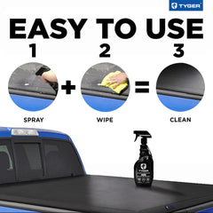 Tyger Auto spray nozzle dispensing cleaner protectant for quick application