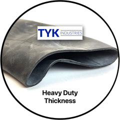 TYK Industries thick butyl rubber texture detail demonstrating puncture resistance