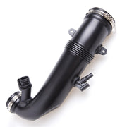 Tykick intake hose front view showing correct shape and fit benefits