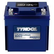 TYKOOL front view showing compact Group 14AH fit and lightweight benefit