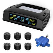 Tymate TM2 front display showing six sensors and clear color readout for fast alerts