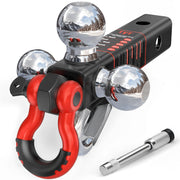 TYT front angle full mount showing tri-ball design and versatile towing