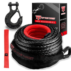 TYT front packaging showing full winch rope kit and benefits