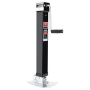 TYT front view of weld-on jack showing solid mount and stable lift