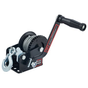 TYT front view of winch showing compact mount and durable finish for easy installation