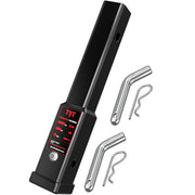 TYT front view of 12-inch hitch extender showing solid construction and fit