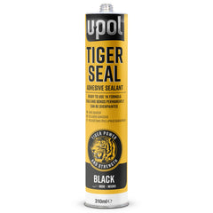 U-POL Black Tiger Seal cartridge front view showing label and ready-to-use benefit