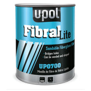 U-POL fiberglass filler 3L front can showing label and volume benefit