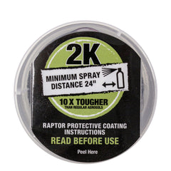 U-POL Raptor textured finish sample showing durable, non-slip protective surface benefit