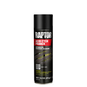 U-POL Raptor primer aerosol can front view showing label and capacity