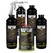 U-POL kit contents showing bottles and spray gun for full DIY protection