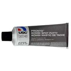 U.S. Chemical & Plastics Pronto Kombi putty front view showing compact packaging and quick-repair benefit