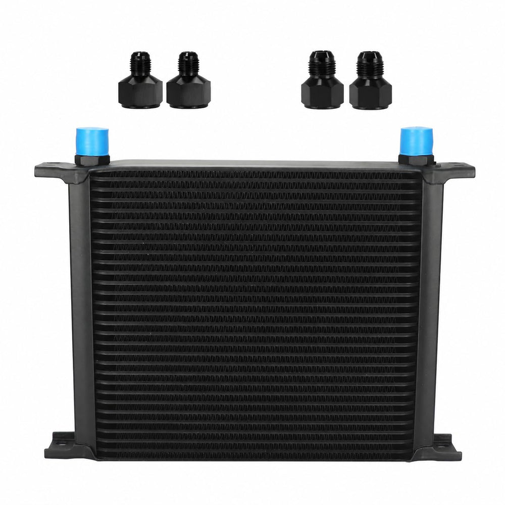 Ucreative front view of cooler showing core and mounting tabs for easy fitment