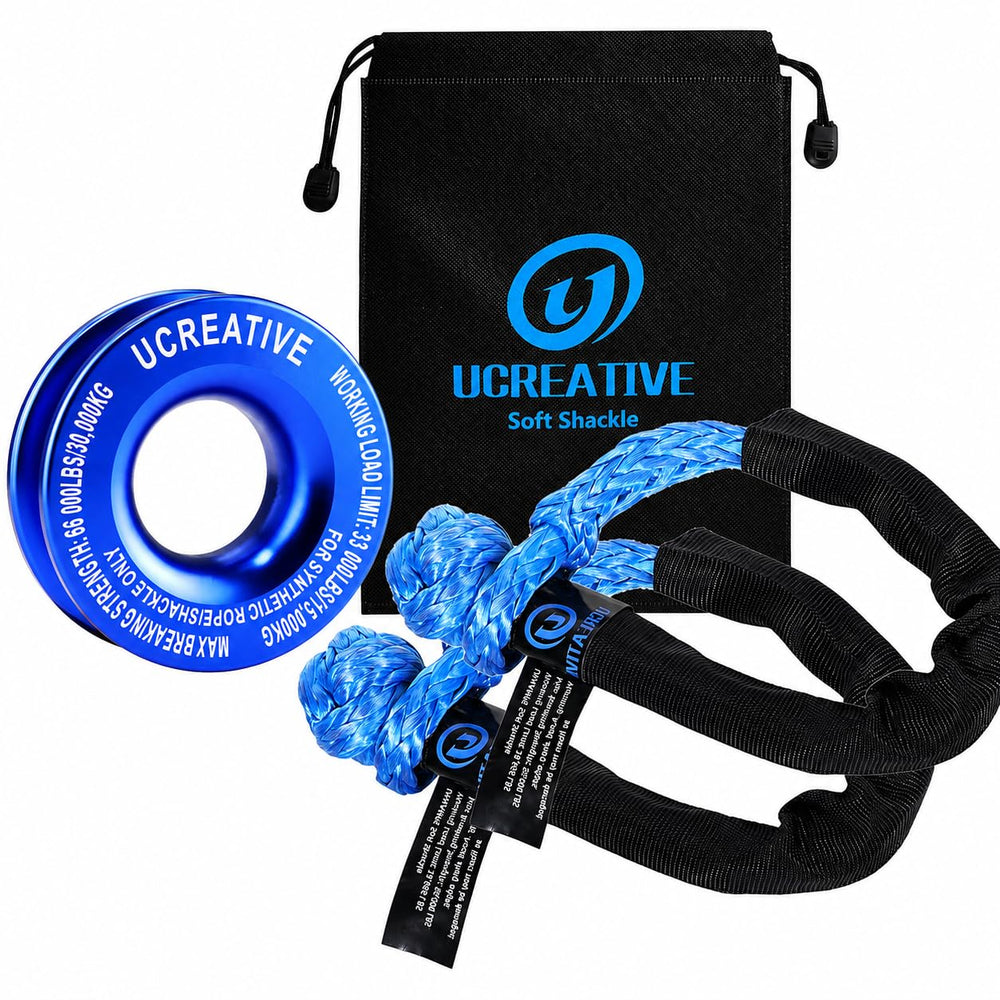 Ucreative recovery ring front view showing compact design and lightweight benefit
