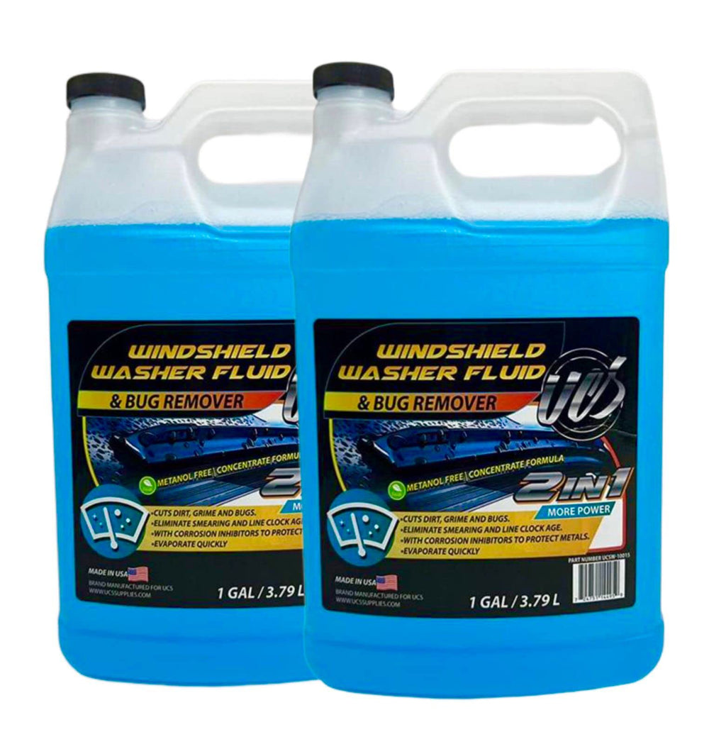 UCS front label on 1 gallon bottle showing product name and benefits