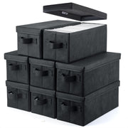 UENTIP front view pack of 8 boxes showing neat storage benefit