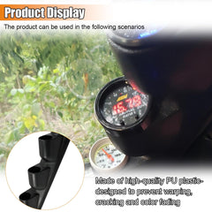 UHANBUT installed in vehicle demonstrating easy viewing and secure gauge placement