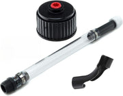 uhzz front view of hose and cap kit showing neat storage and easy pouring