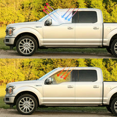 ULROLIT installed on Dodge RAM front side window providing cabin sun protection