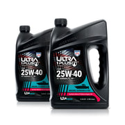 ULTRA 1PLUS front label showing product name and two-gallon size for clear identification