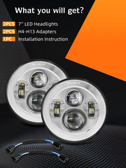 UNI-SHINE chrome bezel and projector detail enhancing focused beam clarity