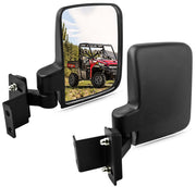 UNIGT front view of mirror pair showing direct-fit packaging and easy installation benefit