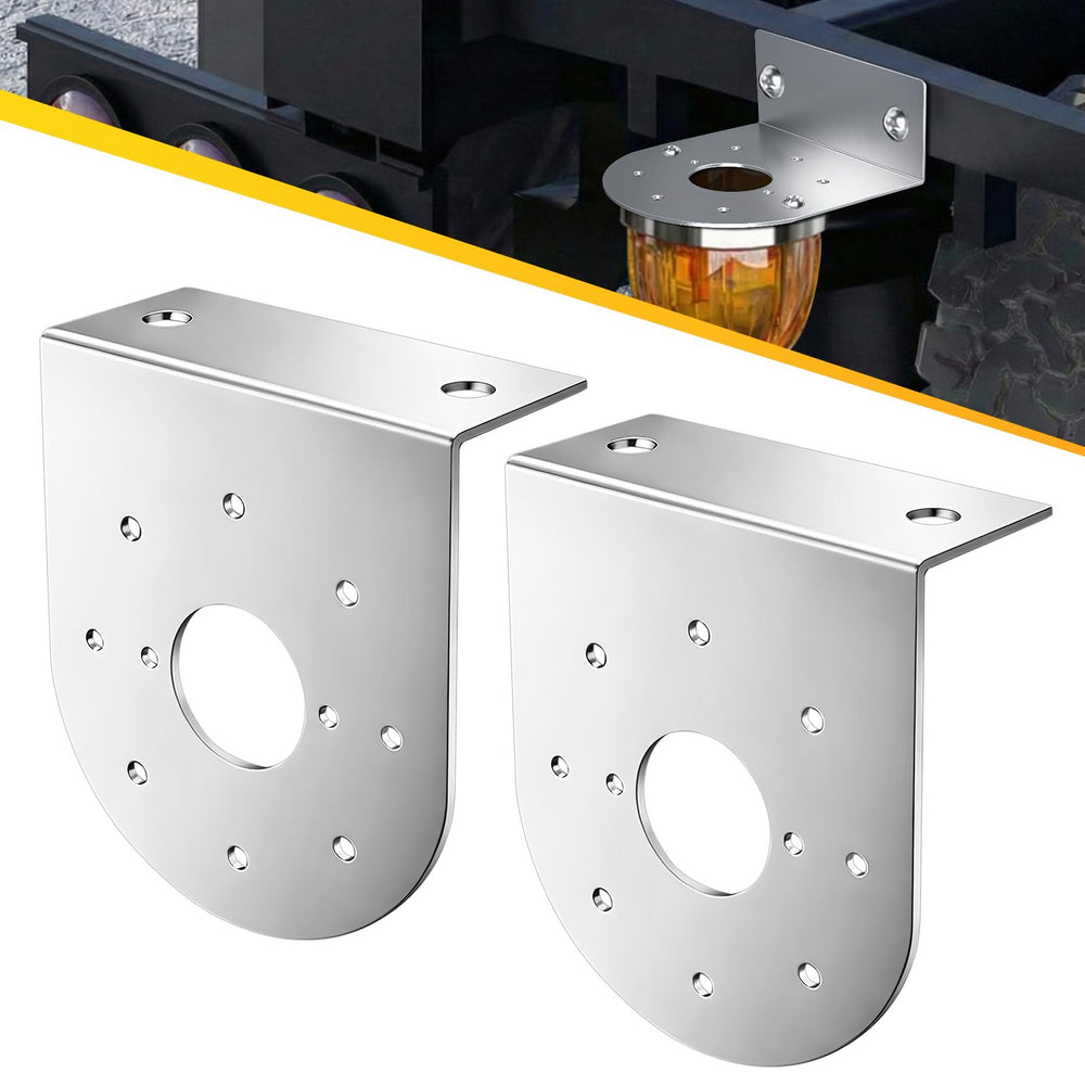 unionlux bracket front view showing shape and secure fit benefit