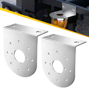 unionlux bracket front view showing shape and secure fit benefit
