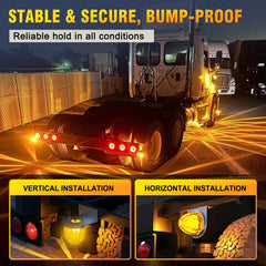 unionlux installed on truck side showing stable hold and appearance