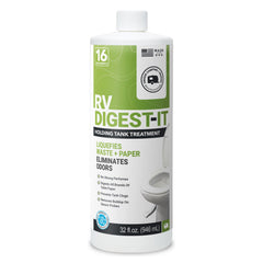 Unique front label showing product name and benefits for odor control
